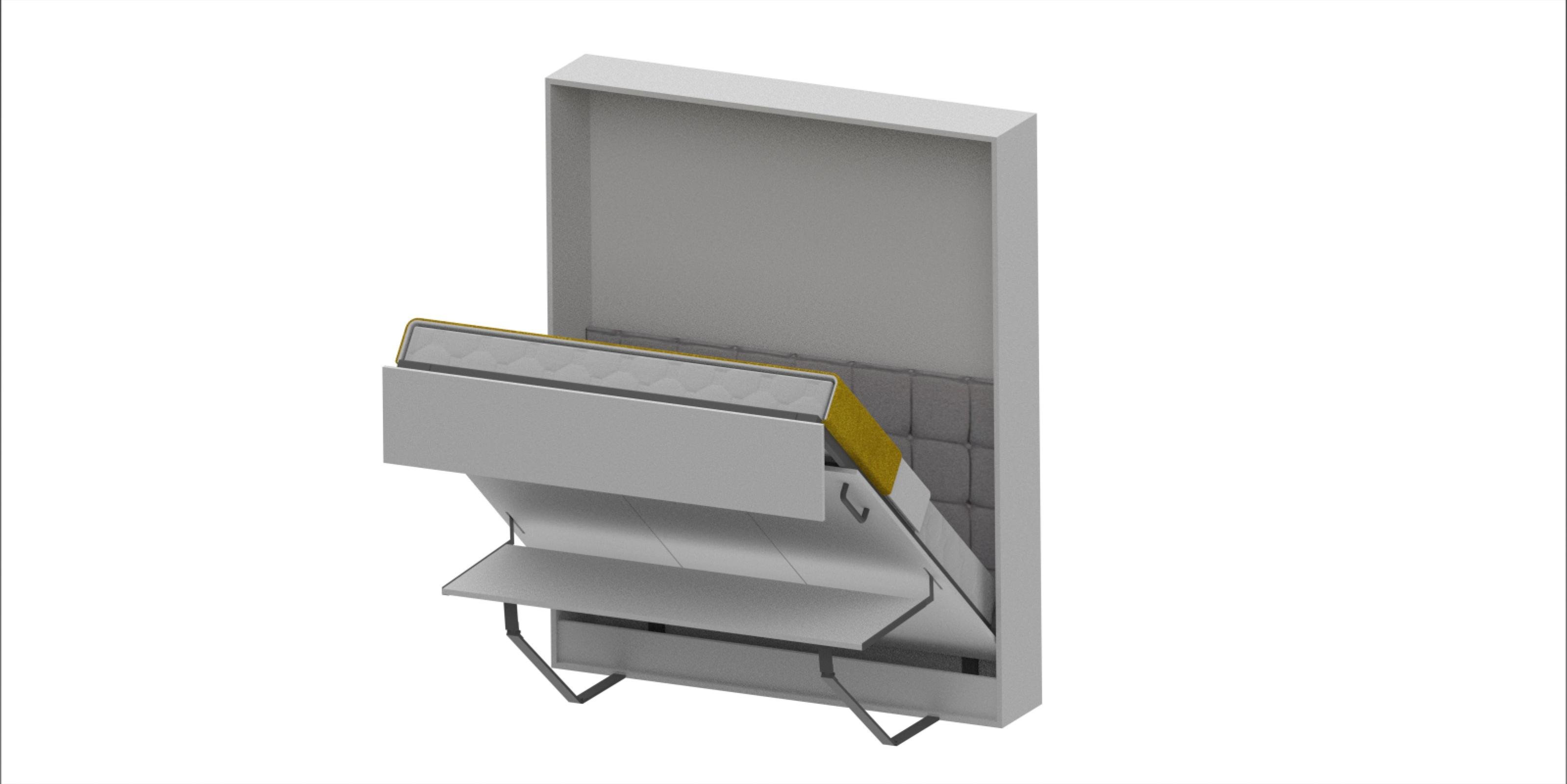 Wall Bed with Foldaway Desk