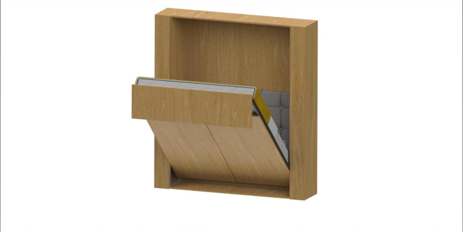 Motorized Wall Mount Bed - image 1
