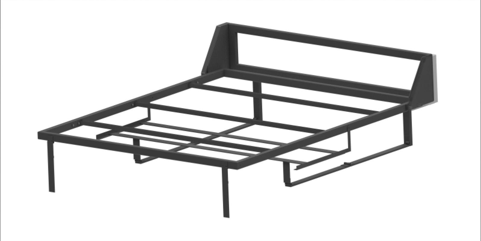 Wall Bed with Foldaway Desk - image 1