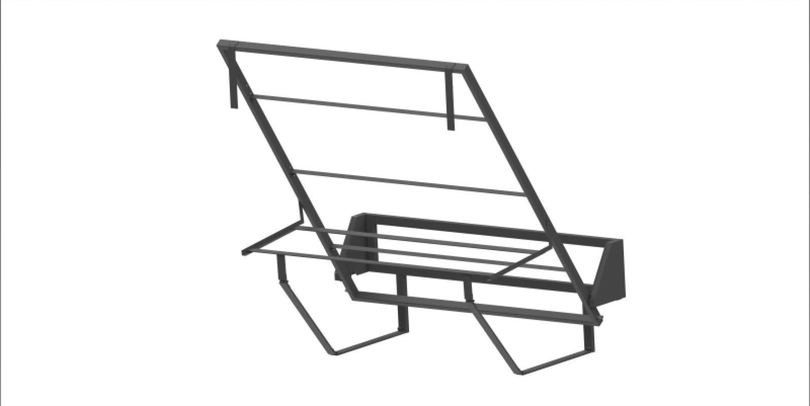 Wall Bed with Foldaway Desk - image 2