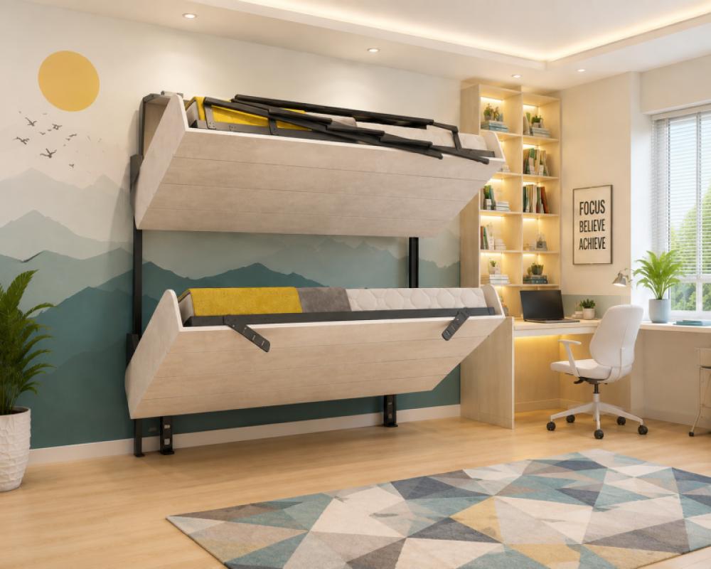 Wall Mount Bunk Bed - image 1
